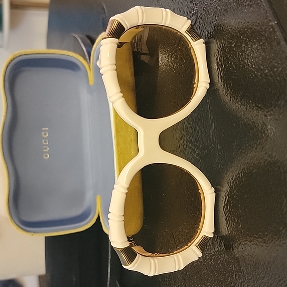 Gucci Accessories - Gucci Bamboo Sunglasses